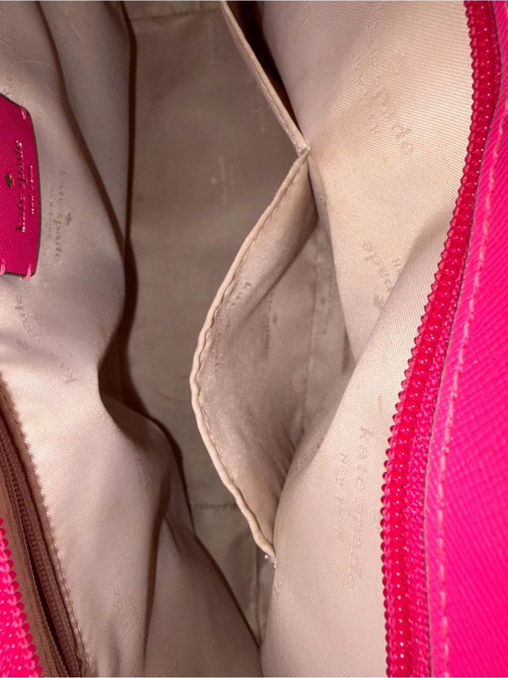 Kate Spade hot pink tote